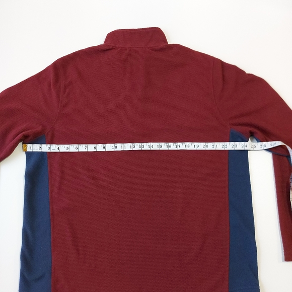 Lands' End Sweater With Collar and Zipper - Picture 11 of 12